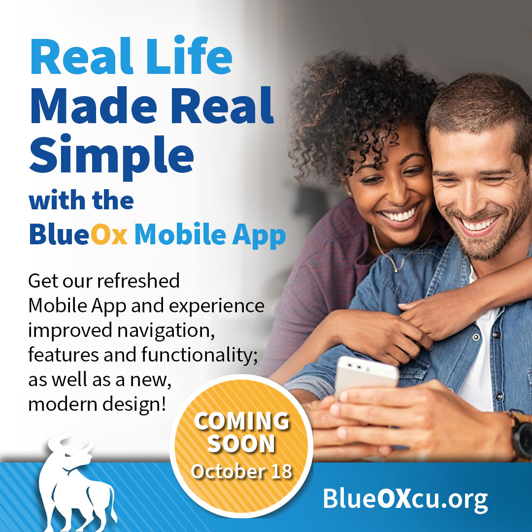 Coming soon on October 18 – real life made real simple with the refreshed BlueOx Mobile App! 